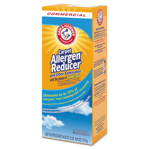 Image of Arm & Hammer™ Carpet And Room Allergen Reducer And Odor Eliminator, 42.6 Oz Box, 9/Carton
