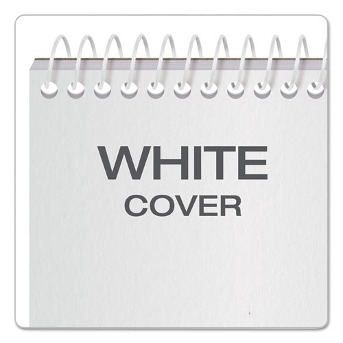 Reporter’s Notebook, Wide/Legal Rule, White Cover, 4 x 8, 70 Sheets, 12/Pack