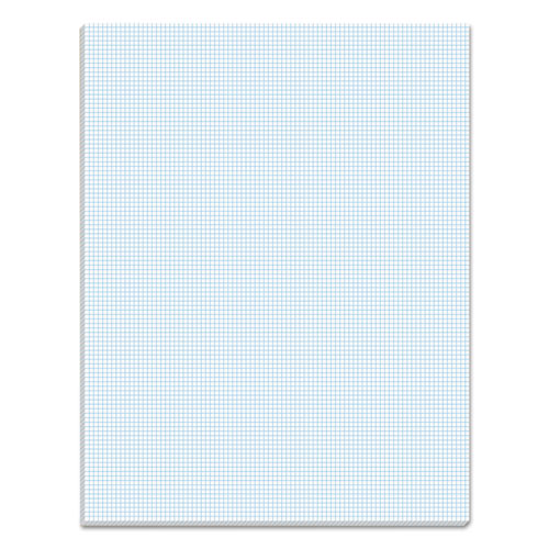 8 1/2 x 11 50 Sheets White TOPS 33041 Quadrille Pads 4 Squares/Inch