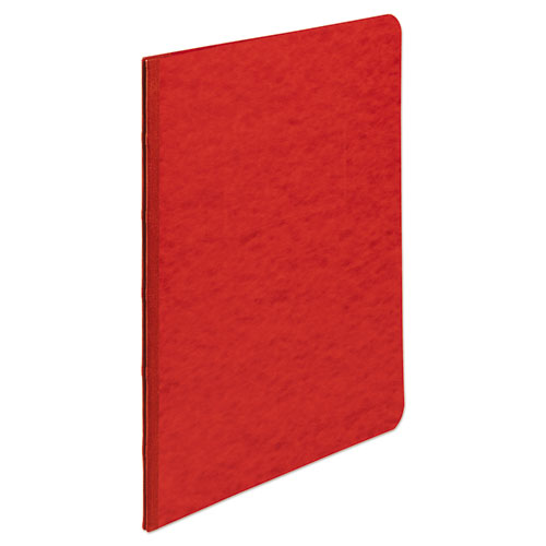 Image of Acco Pressboard Report Cover With Tyvek Reinforced Hinge, Two-Piece Prong Fastener, 3" Capacity, 11 X 17,  Red/Red