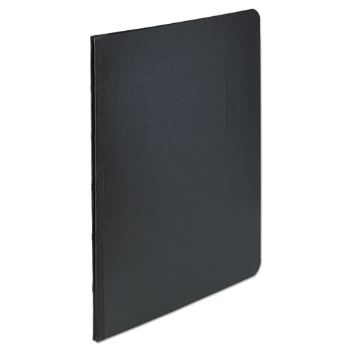 Image of PRESSTEX Report Cover with Tyvek Reinforced Hinge, Side Bound, Two-Piece Prong Fastener, 3" Capacity, 8.5 x 11, Black/Black