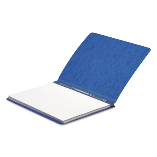 Image of PRESSTEX Report Cover with Tyvek Reinforced Hinge, Side Bound, Two-Piece Prong Fastener, 3" Capacity, 8.5 x 11, Dark Blue