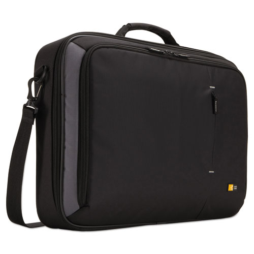 Image of Case Logic® Track Clamshell Case, Fits Devices Up To 18", Dobby Nylon, 19.3 X 3.9 X 14.2, Black