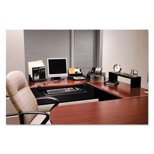 Image of Fellowes® Designer Suitest Telephone Stand, 13 X 9.13 X 4.38, Black Pearl