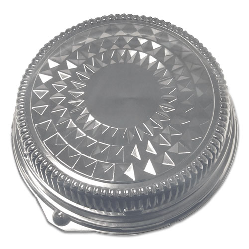 Dome Lids for 16" Cater Trays, 16" Diameter x 2.5"h, Clear, Plastic, 50/Carton