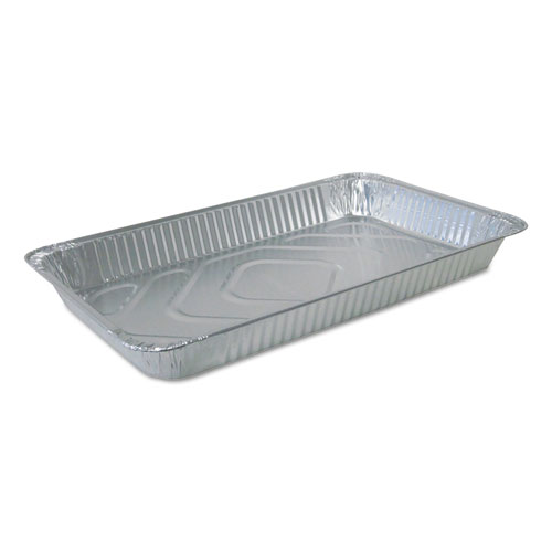 Aluminum Steam Table Pans, Full Size, Medium, 50/Carton DPKFS780070