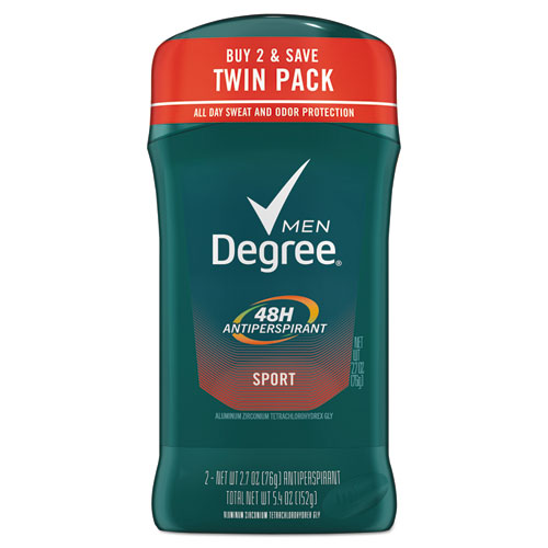 Degree® Men Dry Protection Anti-Perspirant, Cool Rush, 1/2 oz, 36/Carton