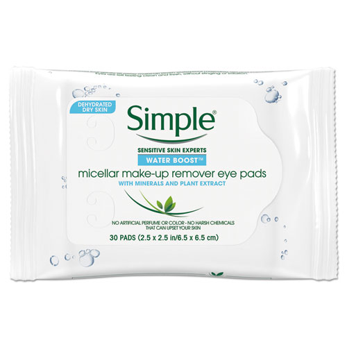 EYE AND SKIN CARE, EYE MAKE-UP REMOVER PADS, 30/PACK