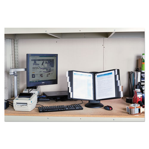 Image of SHERPA Motion Desk Reference System, 10 Panels, Black Borders