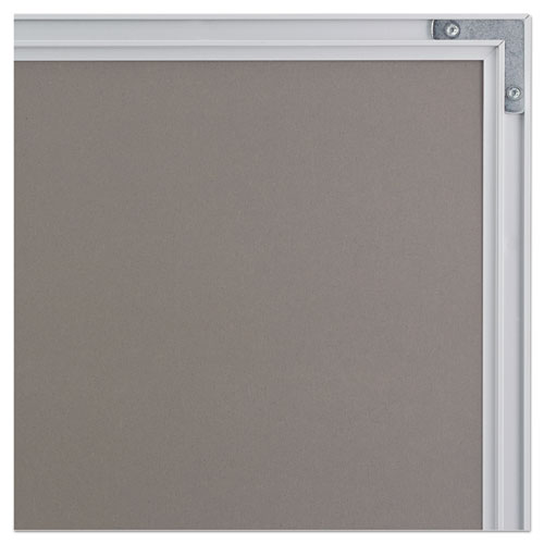 Dry Erase Board, Melamine Surface, 36 x 24, Silver Aluminum Frame