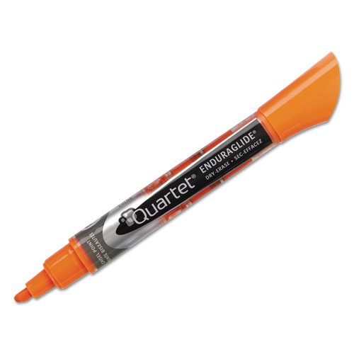 Image of Quartet® Enduraglide Dry Erase Marker, Broad Chisel Tip, Nine Assorted Colors, 12/Set