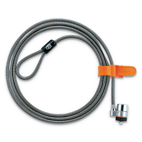 Laptop Computer Microsaver Security Cable with Lock, 2 Keys