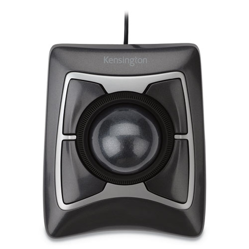 Image of Kensington® Expert Mouse Trackball, Usb 2.0, Left/Right Hand Use, Black/Silver