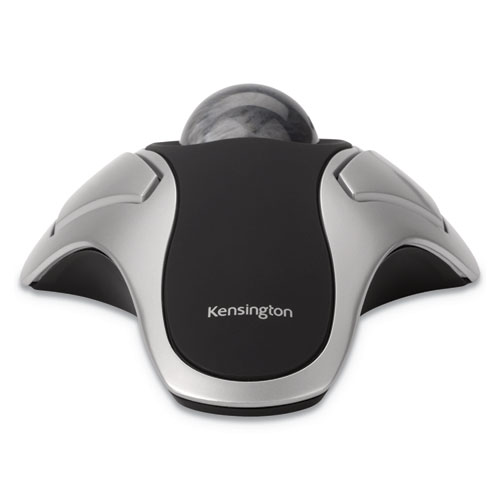 Image of Kensington® Orbit Optical Trackball Mouse, Usb 2.0, Left/Right Hand Use, Black/Silver