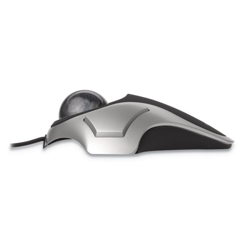 Image of Orbit Optical Trackball Mouse, USB 2.0, Left/Right Hand Use, Black/Silver