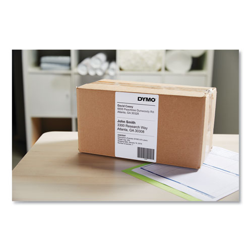 LW Extra-Large Shipping Labels, 4" x 6", White, 220 Labels/Roll, 10 Rolls/Pack