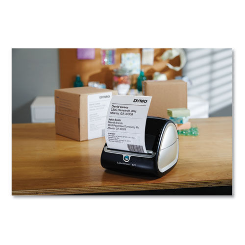 Image of Dymo® Lw Extra-Large Shipping Labels, 4" X 6", White, 220 Labels/Roll, 10 Rolls/Pack