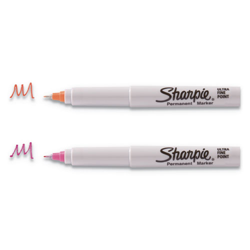 Image of Sharpie® Cosmic Color Permanent Markers, Extra-Fine Needle Tip, Assorted Cosmic Colors, 24/Pack