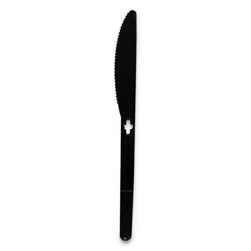 Image of Knife WeGo Polystyrene, Knife, Black, 1000/Carton