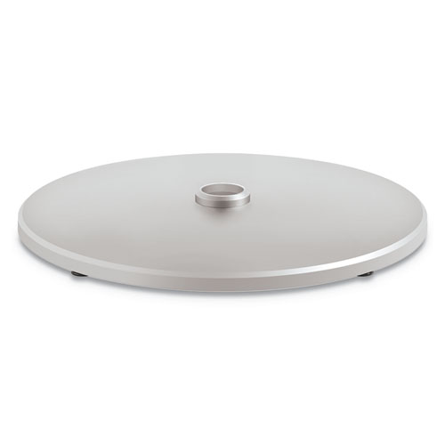 Image of Hon® Arrange Disc Shroud Base, 32.71" X 32.71" X 1.42", Silver, Steel