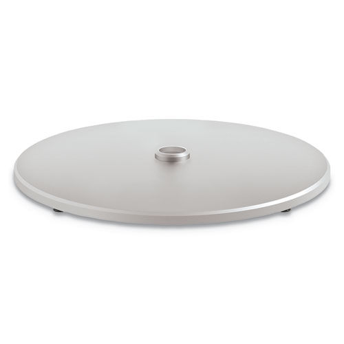 Image of Hon® Arrange Disc Shroud Base, 26.82" X 26.82" X 1.42", Silver, Steel