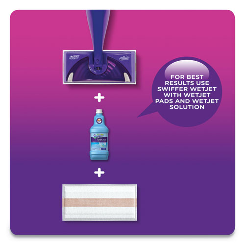 Image of Swiffer® Wetjet System Cleaning-Solution Refill, Original Scent, 1.25 L Bottle, 4/Carton