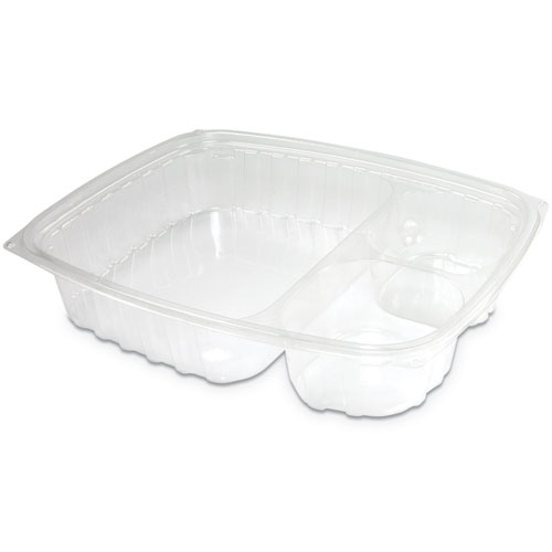 CLEARPAC CONTAINERS, 23 OZ, 4.6 OZ, 4.7 OZ, 7.4W X 9L X 1.7H, CLEAR, 252/CARTON