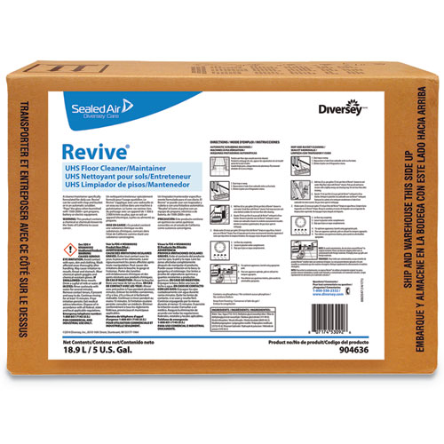 Revive UHS Floor Cleaner/Maintainer, Sweet Scent, 5 gal Box