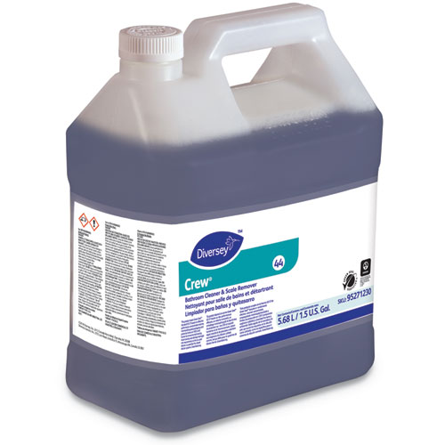 Crew Bathroom Cleaner and Scale Remover, 1.5 gal, 2/Carton