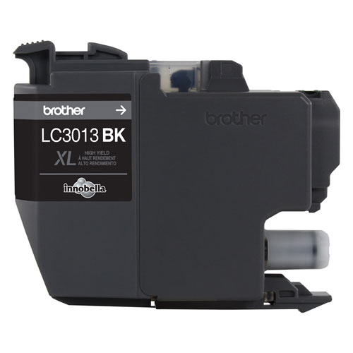 Image of Brother Lc3013Bk High-Yield Ink, 400 Page-Yield, Black