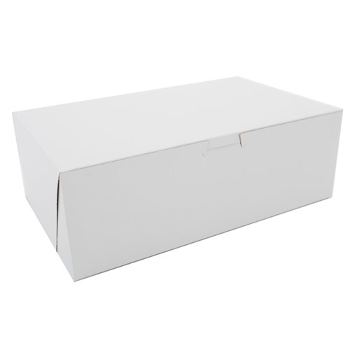 NON-WINDOW BAKERY BOX, 10.75 X 6.75 X 3.63, WHITE, 250/CARTON