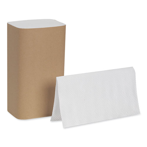 Georgia Pacific® Professional Pacific Blue Basic S-Fold Paper Towels, 10.25 x 9.25, Brown, 250/Pack, 16 Packs/Carton