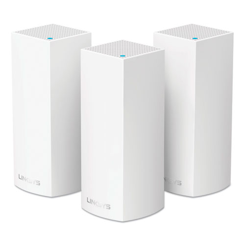 Linksys™ Velop Whole Home Mesh Wi-Fi System, 1 Port, Tri-Band 2.4 Ghz/5 Ghz