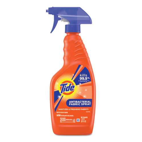 Tide® Antibacterial Fabric Spray, Light Scent, 22 oz Spray Bottle