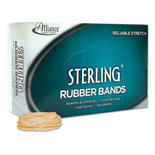 Image of Sterling Rubber Bands, Size 16, 0.03" Gauge, Crepe, 1 lb Box, 2,300/Box