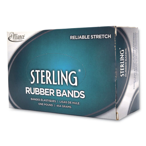 Sterling Rubber Bands, Size 64, 0.03" Gauge, Crepe, 1 lb Box, 425/Box