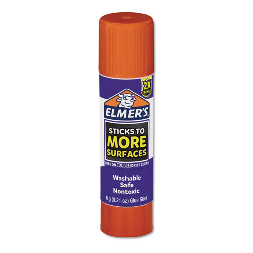 Image of Elmer'S® Extra-Strength School Glue Sticks, 0.21 Oz, Dries Clear, 60/Pack