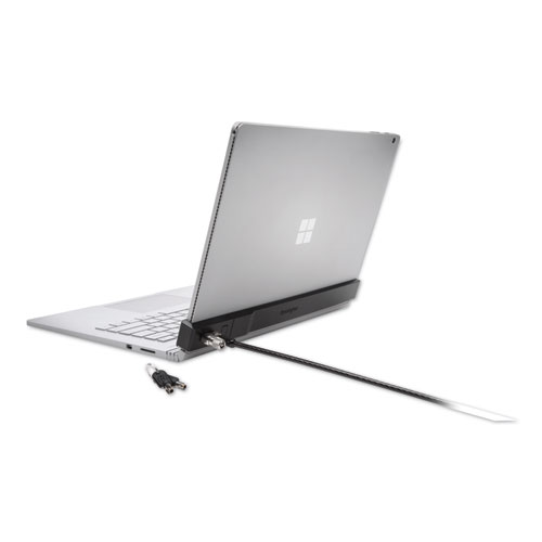 Locking Bracket for 13.5" Surface Book with MicroSaver 2.0 Keyed Lock