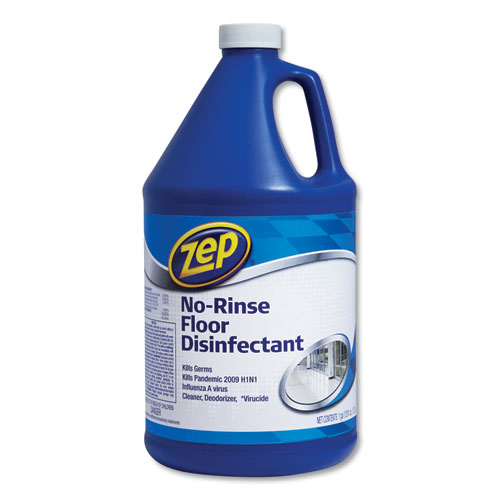 Zep Commercial® No-Rinse Floor Disinfectant, 1 gal Bottle