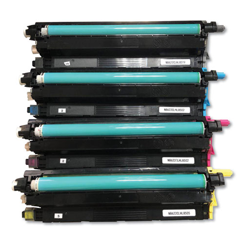 Remanufactured Black/Cyan/Magenta/Yellow Drum Unit, Replacement for 331-8434, 55,000 Page-Yield
