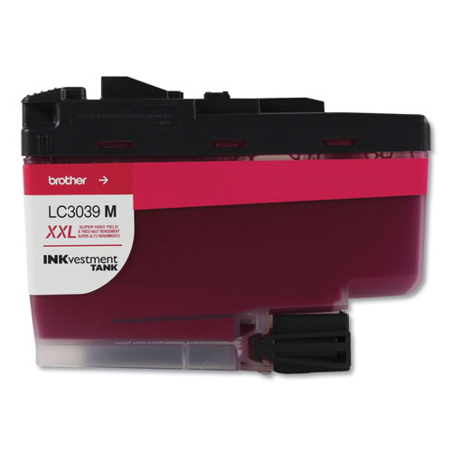 Image of Brother Lc3039M Inkvestment Ultra High-Yield Ink, 5,000 Page-Yield, Magenta