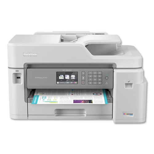 MFCJ5845DW INKvestment Tank Color Inkjet All-in-One Printer with Up to 1-Year of Ink In-Box