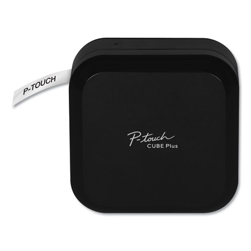 Image of PT-P710BT CUBE Wireless Label Maker, 20 mm/s Print Speed, 5 x 2.6 x 5