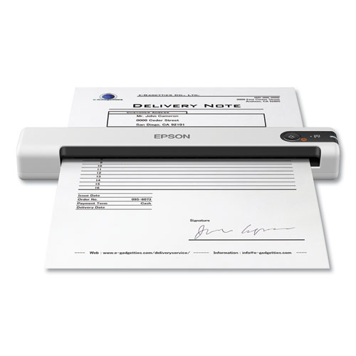 Image of Epson® Ds-70 Portable Document Scanner, 600 Dpi Optical Resolution, 1-Sheet Auto Document Feeder