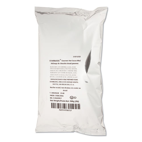 Image of Gourmet Hot Cocoa Mix, 2 lb, Bag, 6/Carton