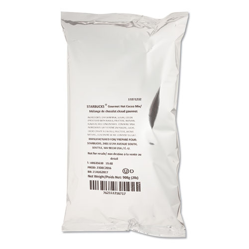 GOURMET HOT COCOA MIX, 2 LB, BAG, 6/CARTON