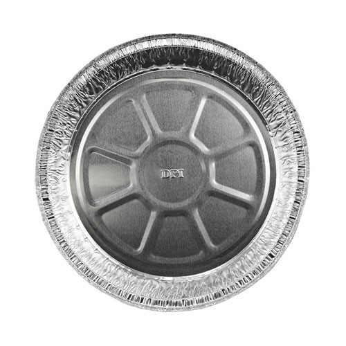 Durable Packaging Aluminum Round Containers, 4 oz, 3" Diameter x 1.56"h, Silver, 1,000/Carton