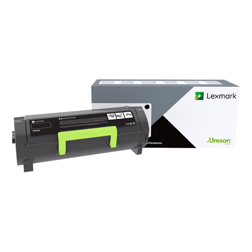 Image of Lexmark™ 56F0H0G High-Yield Toner, 15,000 Page-Yield, Black