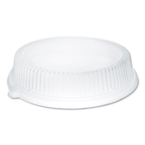 Image of Dome Covers fit 10" Disposable Plates, Clear, Plastic, 500/Carton