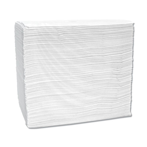 SIGNATURE AIRLAID DINNER NAPKINS/GUEST HAND TOWELS, 12 X 16 3/4, WHITE, 500/CT